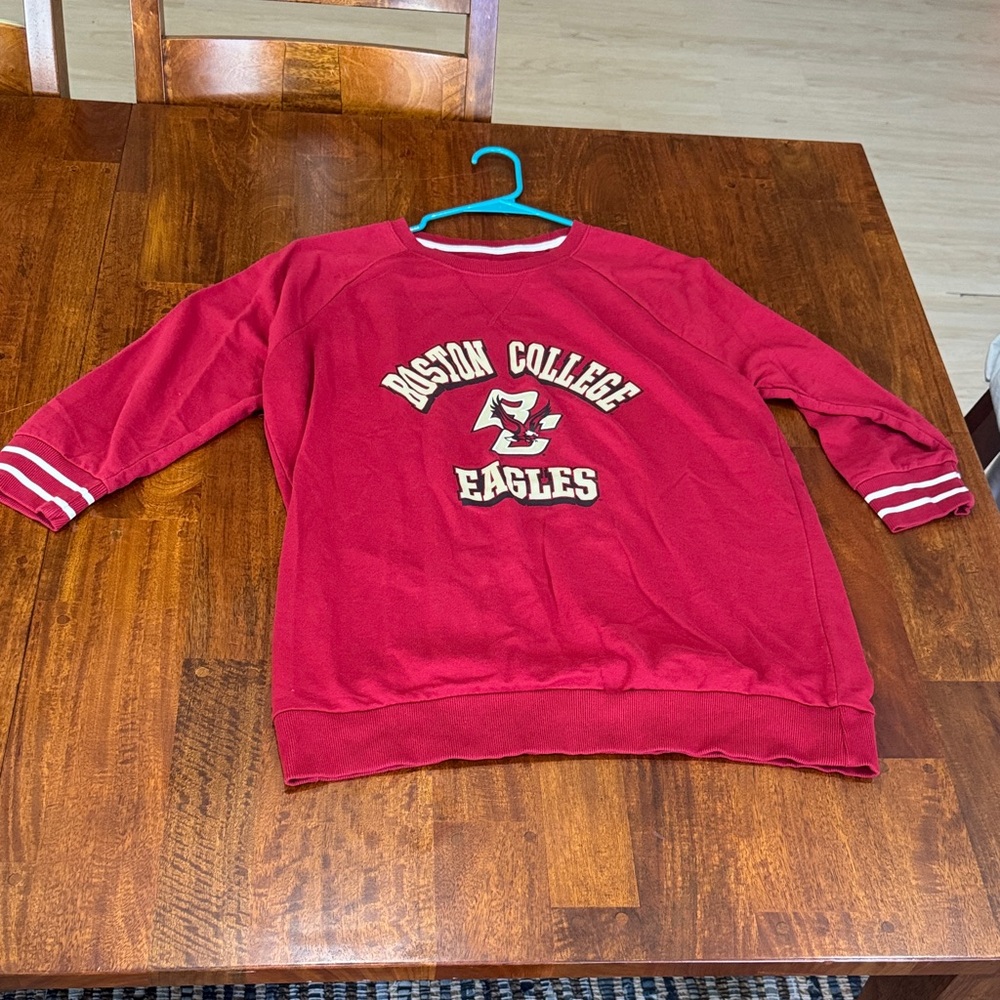 Boston College Eagles Red Sweatshirt